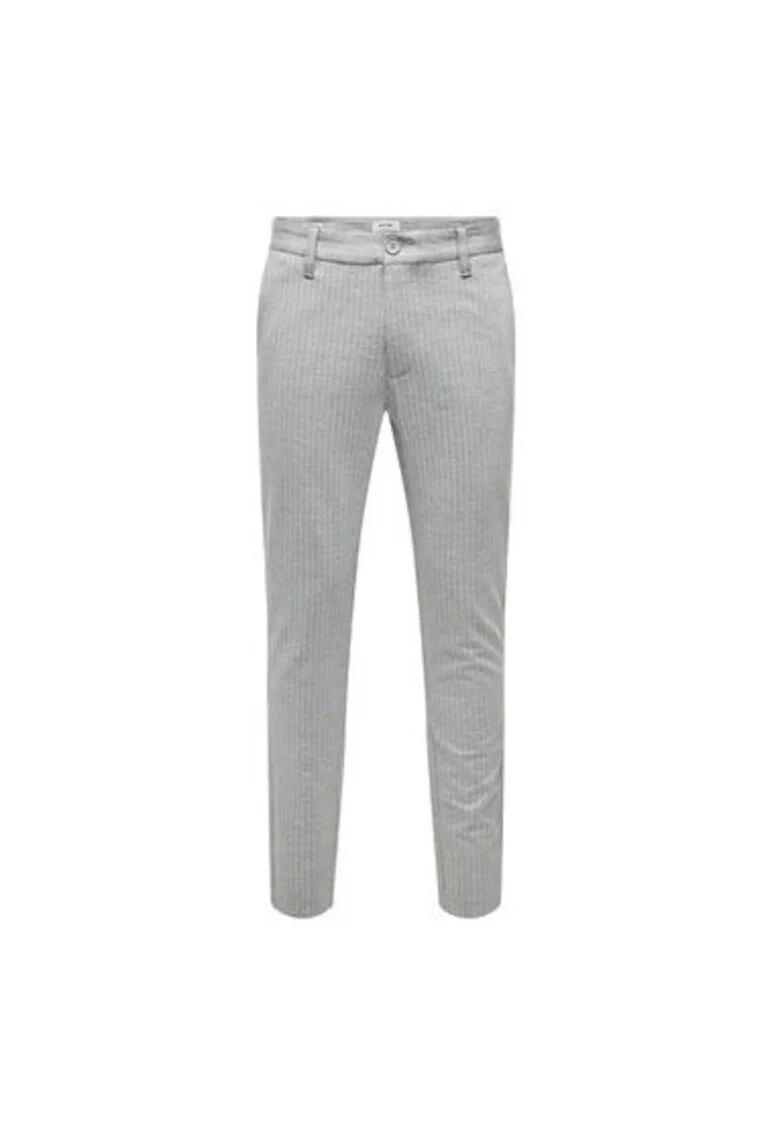 Pantaloni barbati,  208502894, Gri, Gri