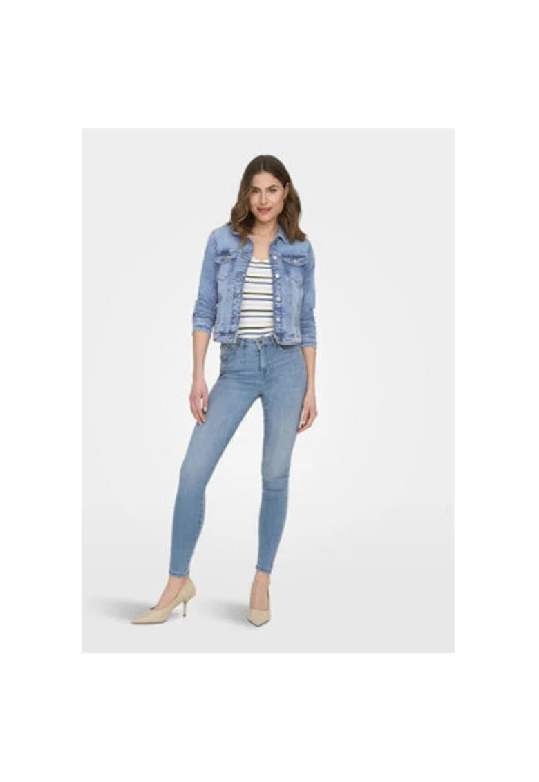Blugi dama,  303320188, Bumbac organic/Bumbac, XS-L34 INTL, Albastru