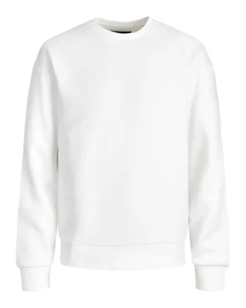 Bluza barbati,  300892039, Bumbac, Alb