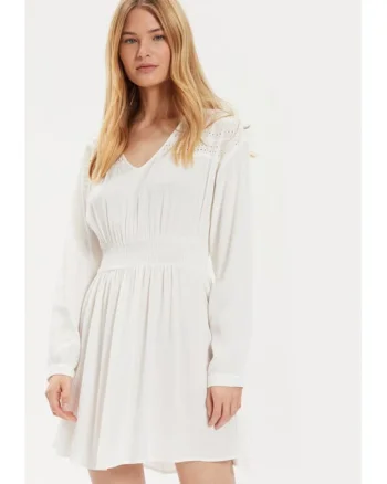 Rochie,  99730, Viscoza, Ecru