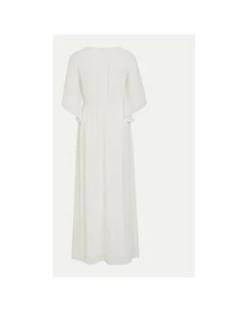 Rochie dama,  305104823, Poliester reciclat/Poliester, Alb, Alb