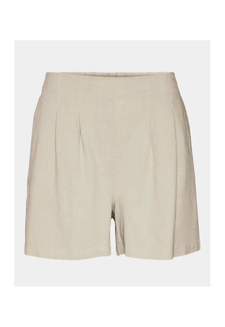 Pantaloni scurti dama,  303612788, Bej, Viscoza