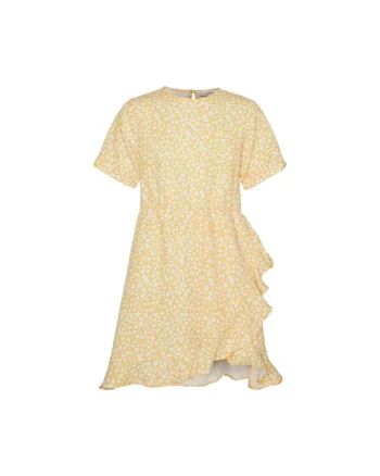 Rochie fete,  Girl, 302150205, Poliester, Galben, Galben