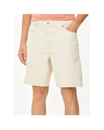 Pantaloni scurti barbati,  303528867, Bumbac, Bej, Bej