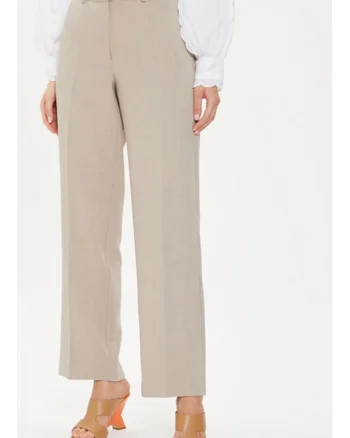 Pantaloni dama,  303641276, Poliester/Viscoza, Gri, Gri