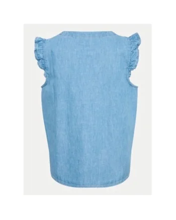 Bluza dama,  304369292, Bumbac, Albastru, Albastru