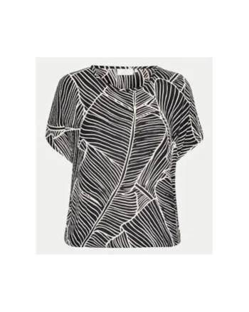 Tricou dama,  303964641, Viscoza, Negru, Negru