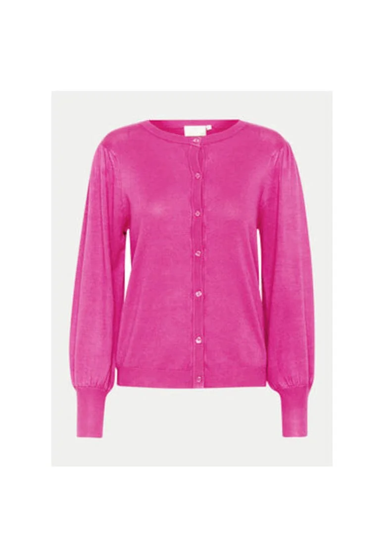 Cardigan dama,  303964603, Viscoza/Nylon, Roz, Roz