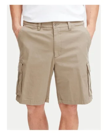 Pantaloni barbati,  39313, Bumbac, Bej