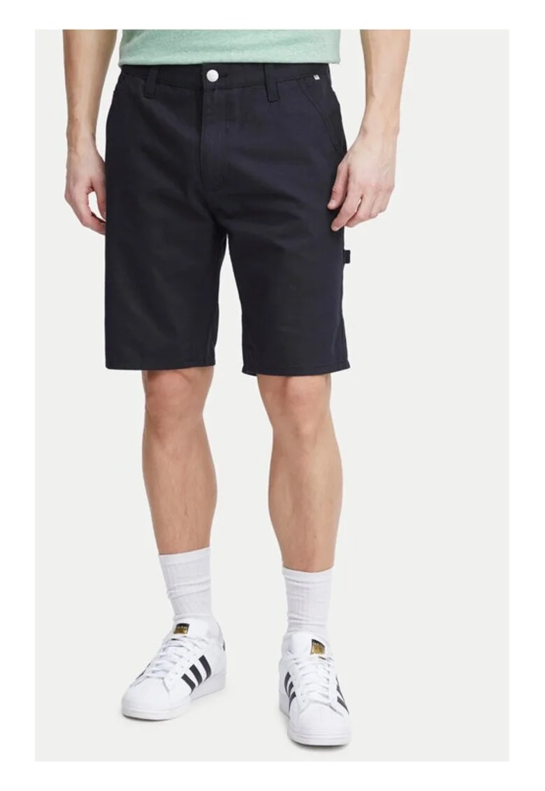 Pantaloni scurti barbati,  530457, Negru, Bumbac