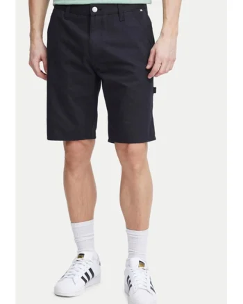 Pantaloni scurti barbati,  530457, Negru, Bumbac