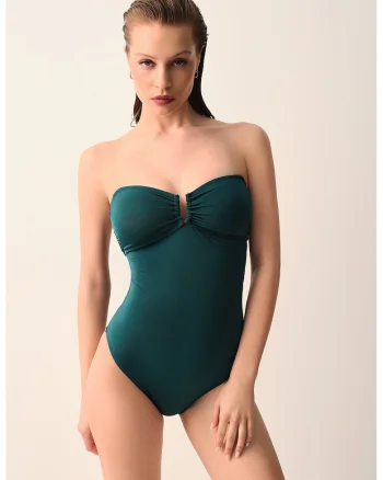 Costum de baie intreg, Verde inchis