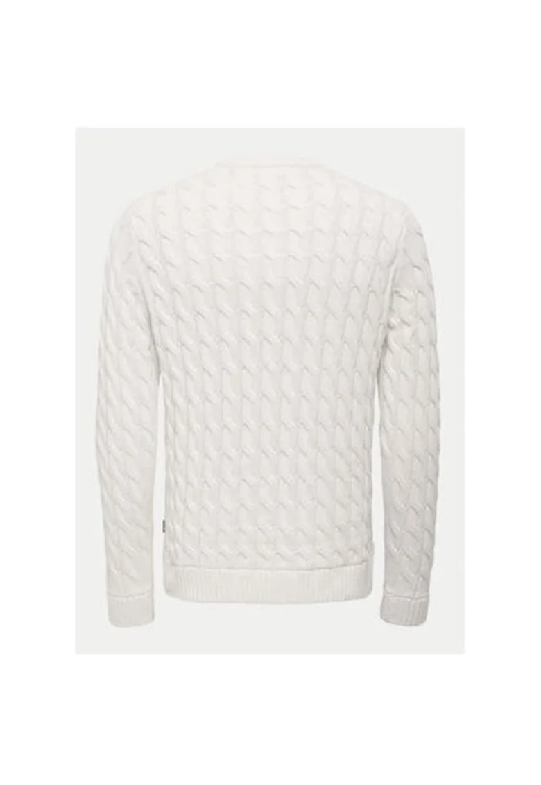 Pulover barbati,  304493355, Bumbac/Poliester, 2XL INTL, Bej