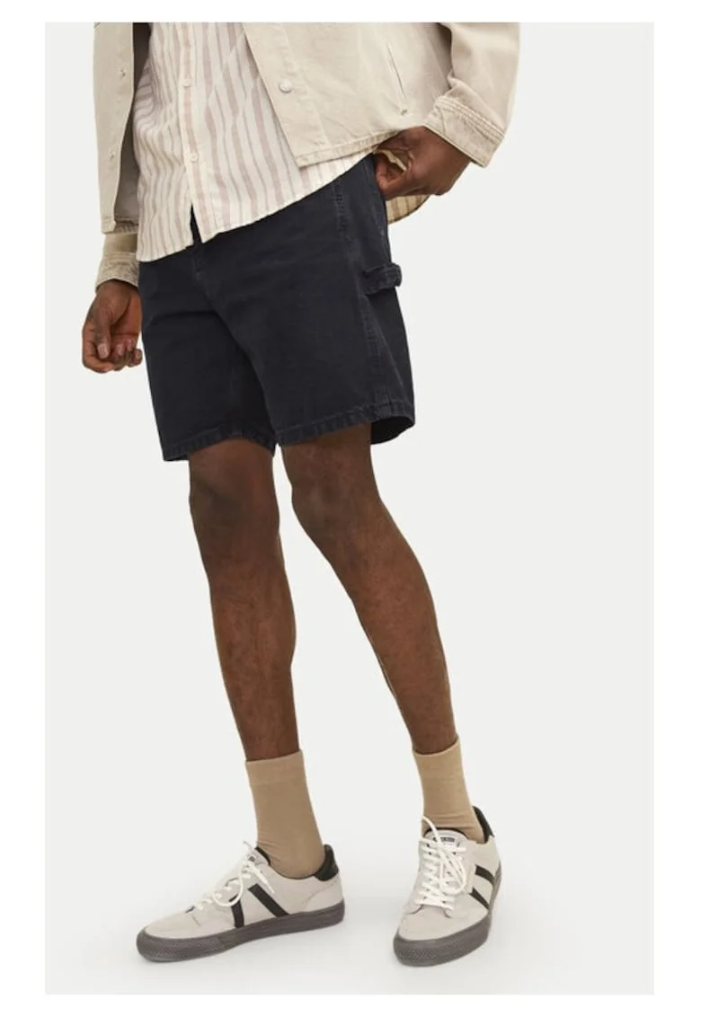 Pantaloni barbati,  7043, Bumbac, Negru