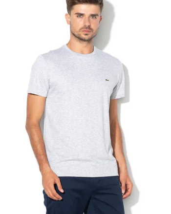 Tricou regular fit din bumbac pima