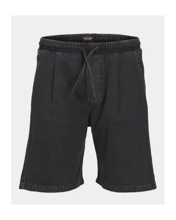 Pantaloni scurti barbati,  303281250, Negru, Bumbac