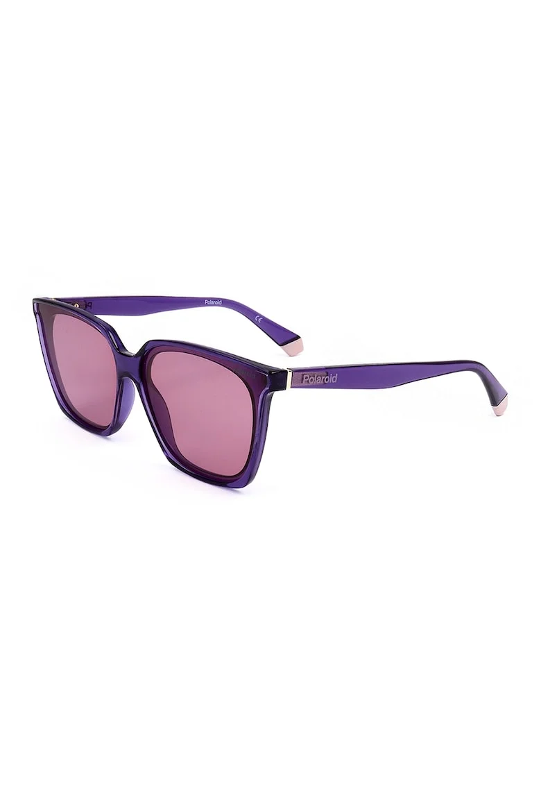 Ochelari de soare polarizati cu lentile patrate, Violet