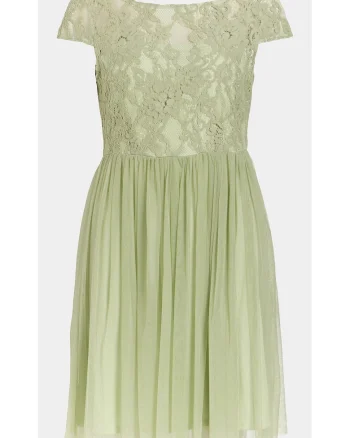 Rochie dama,  303566593, Verde, Bumbac