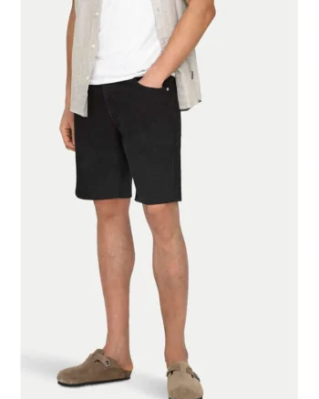 Pantaloni barbati,  60877, Bumbac, Negru