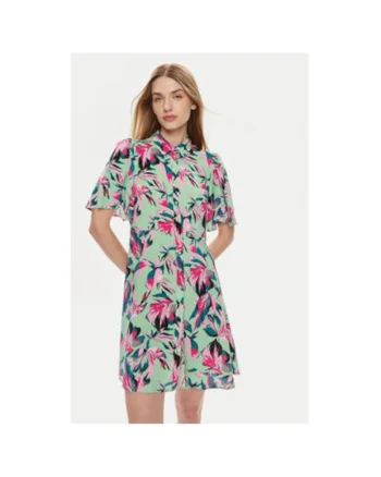 Rochie dama,  303709518, Verde, Viscoza, Verde