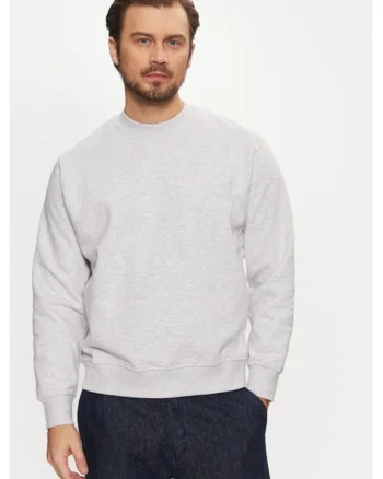 Bluza barbati,  304782732, Bumbac/Poliester, Alb, Alb