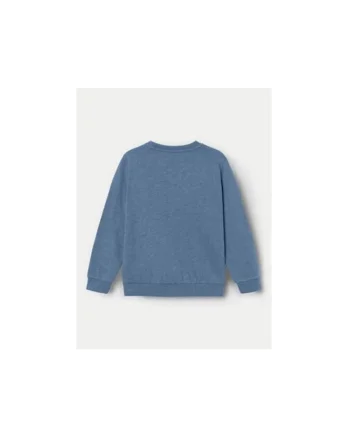 Bluza baieti,  304718113, Bumbac/Poliester, Albastru, Albastru