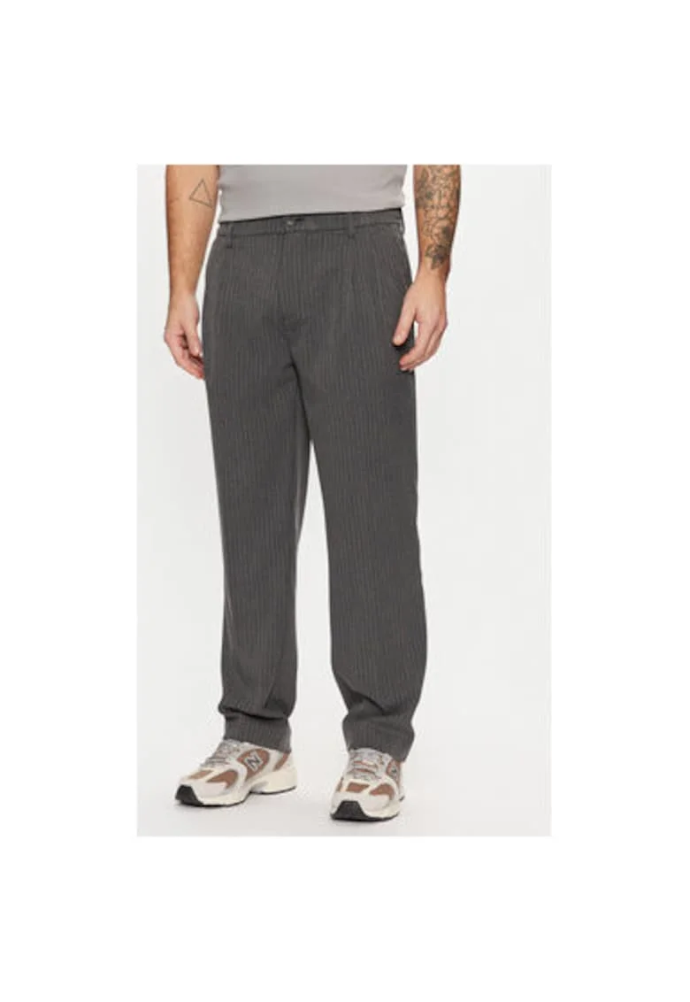 Pantaloni barbati,  304800375, Poliester/Viscoza, Gri, Gri