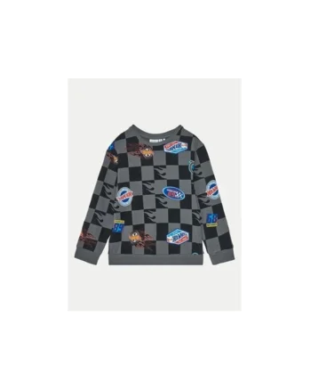 Bluza baieti,  304719134, Bumbac, Gri, Gri