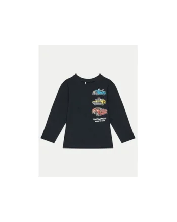 Bluza baieti,  304719165, Bumbac, Negru, Negru