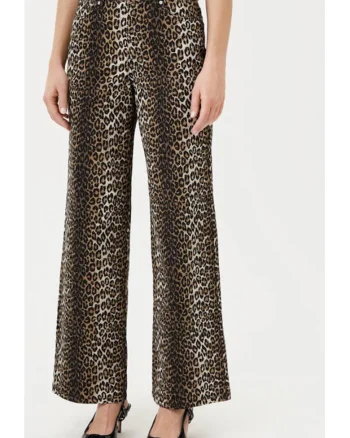 Pantaloni dama,  304785047, Bumbac, Maro