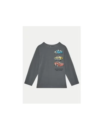 Bluza baieti,  304719172, Bumbac, Gri, Gri