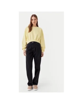 Bluza dama,  304785078, Bumbac/Poliester, Galben, Galben