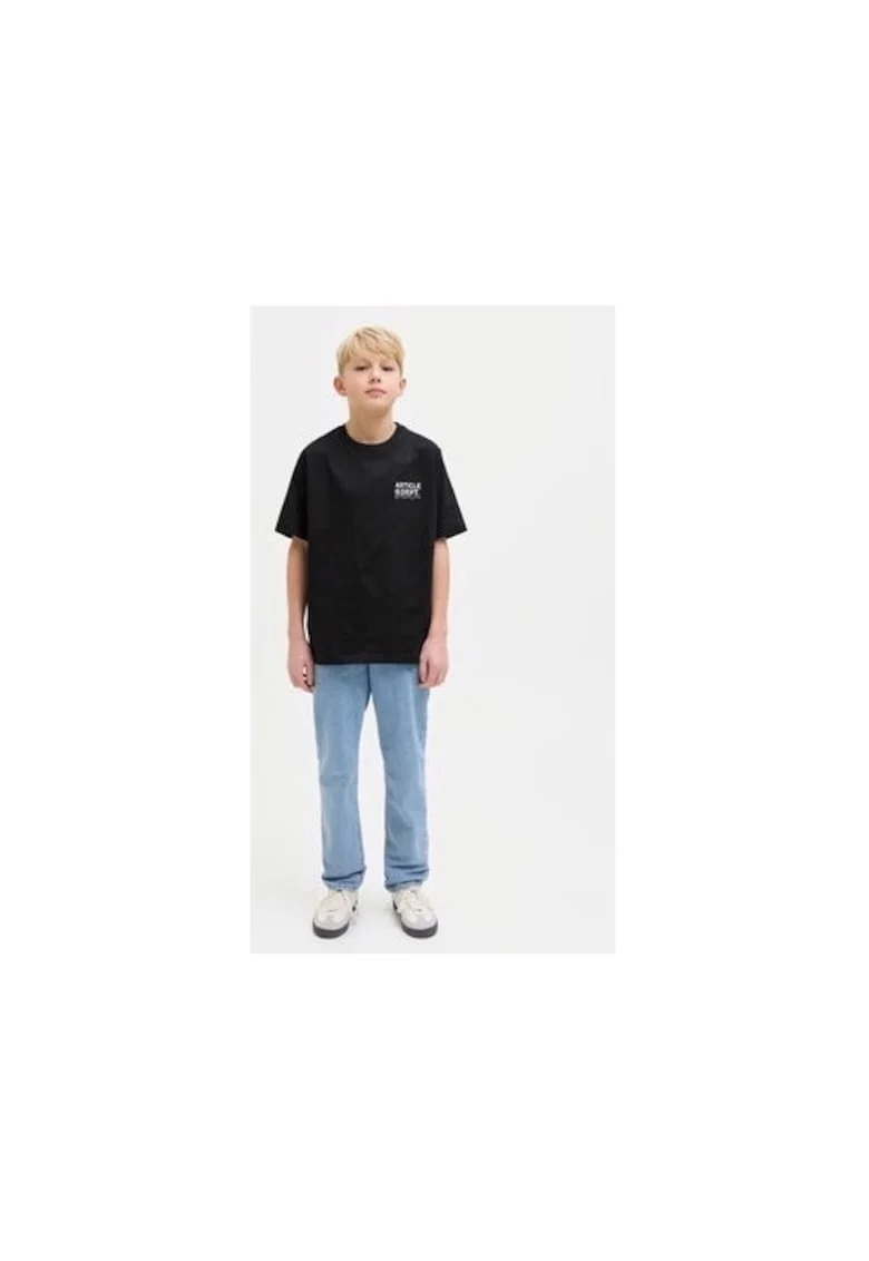 Tricou baieti,  304808494, Bumbac, Negru, Negru