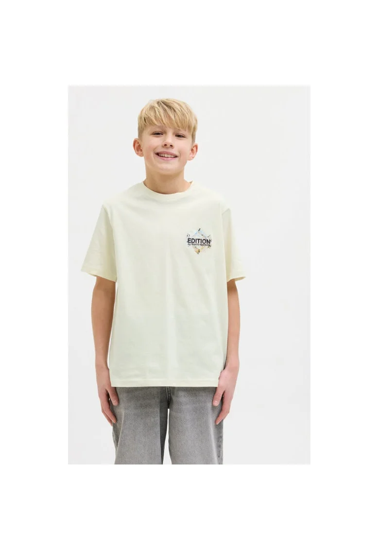 Tricou baieti,  304808517, Bumbac, Galben, Galben