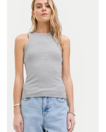 Tricou dama,  304702990, Bumbac, Gri, Gri