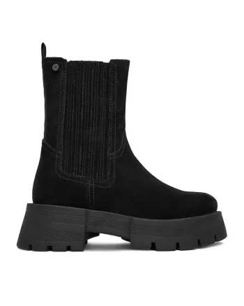 Ghete dama,  CEO-WI16-525-01, piele naturala, negru