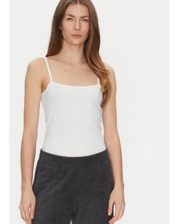 Tricou dama,  305186522, Bumbac, Alb, Alb