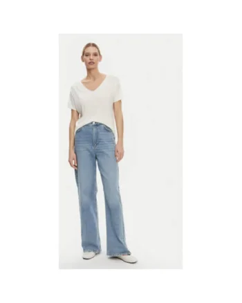 Pulover dama,  305340993, Viscoza, One Size INTL, Bej