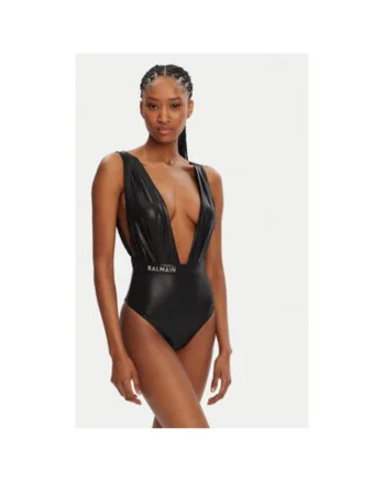 Costum de baie Dama,  305313331, Poliamida, Elastan, Negru, Negru