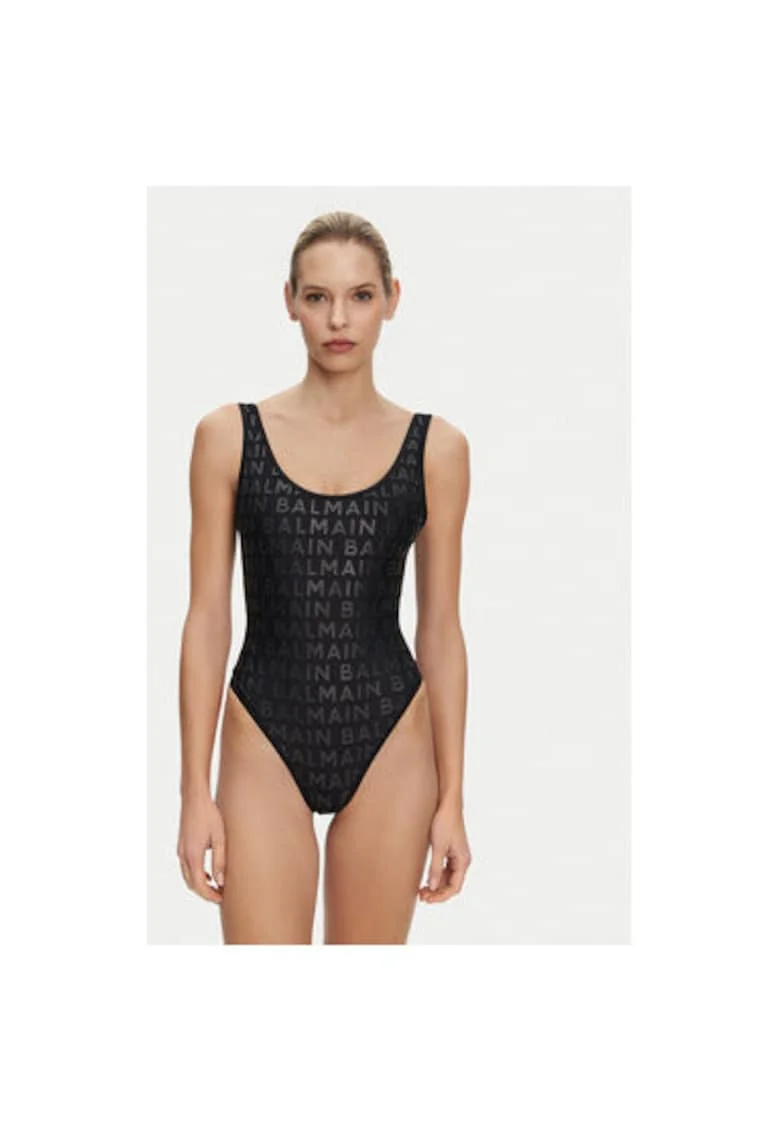 Costum de baie Dama,  305313348, Poliamida, Elastan, Negru, Negru