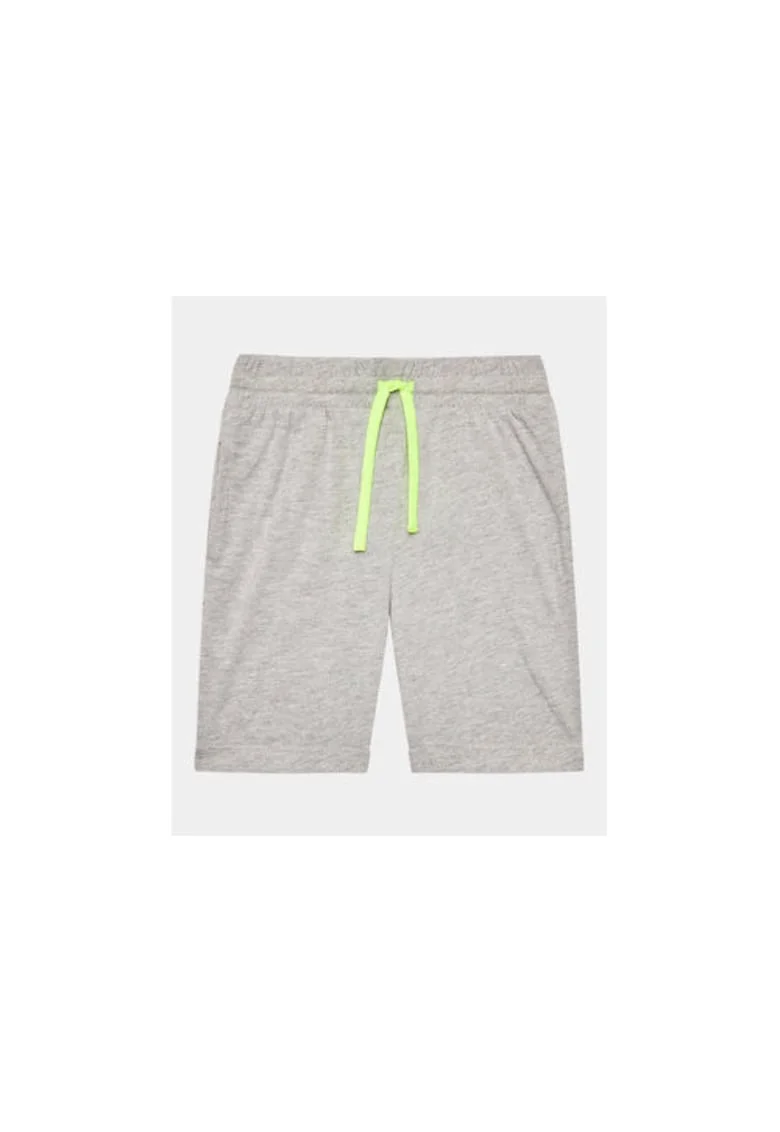 Pantaloni scurti baieti,  302465286, Bumbac/Poliester, Gri, Gri