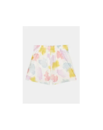 Pantaloni scurti fete,  302093861, Viscoza, Multicolor, Multicolor