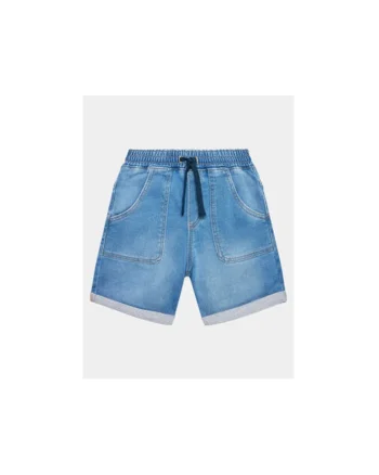 Pantaloni scurti baieti,  301774013, Bumbac, Albastru, Albastru