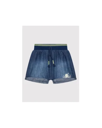 Pantaloni scurti baieti,  300176849, Bumbac, Albastru, Albastru