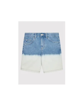 Pantaloni scurti fete,  300151389, Bumbac, Albastru, Albastru