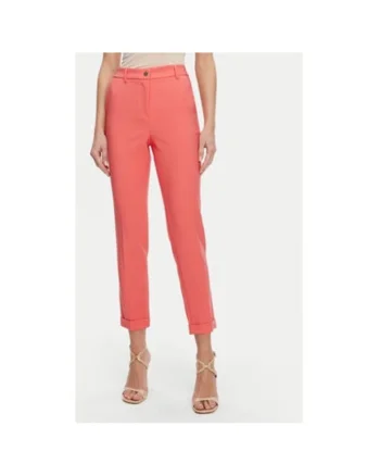 Pantaloni dama,  305290953, Poliester, Multicolor, Multicolor