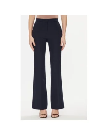 Pantaloni dama,  304111785, Poliester, Albastru, Albastru