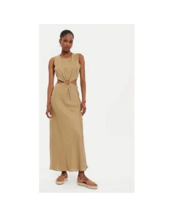 Rochie dama,  304686467, In, Bej, Bej