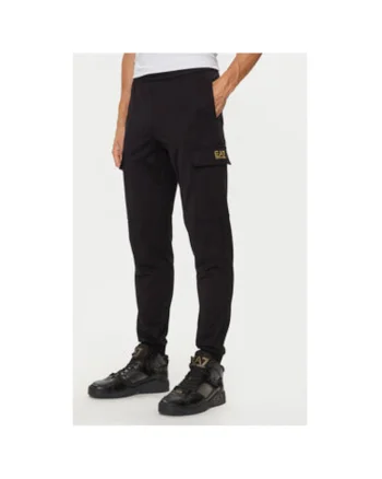 Pantaloni barbati, Emporio Armani  304286582, Bumbac, L INTL, Negru