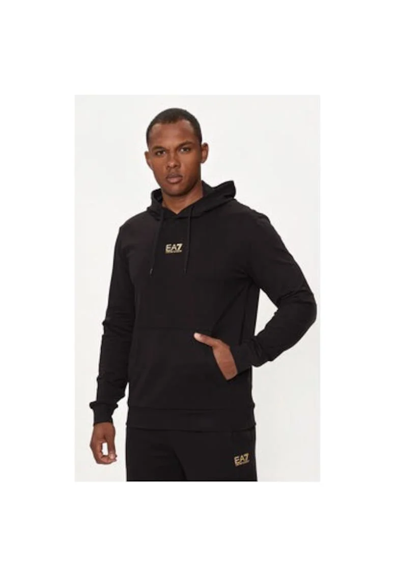 Bluza barbati, Emporio Armani  304286421, Bumbac, Negru, Negru